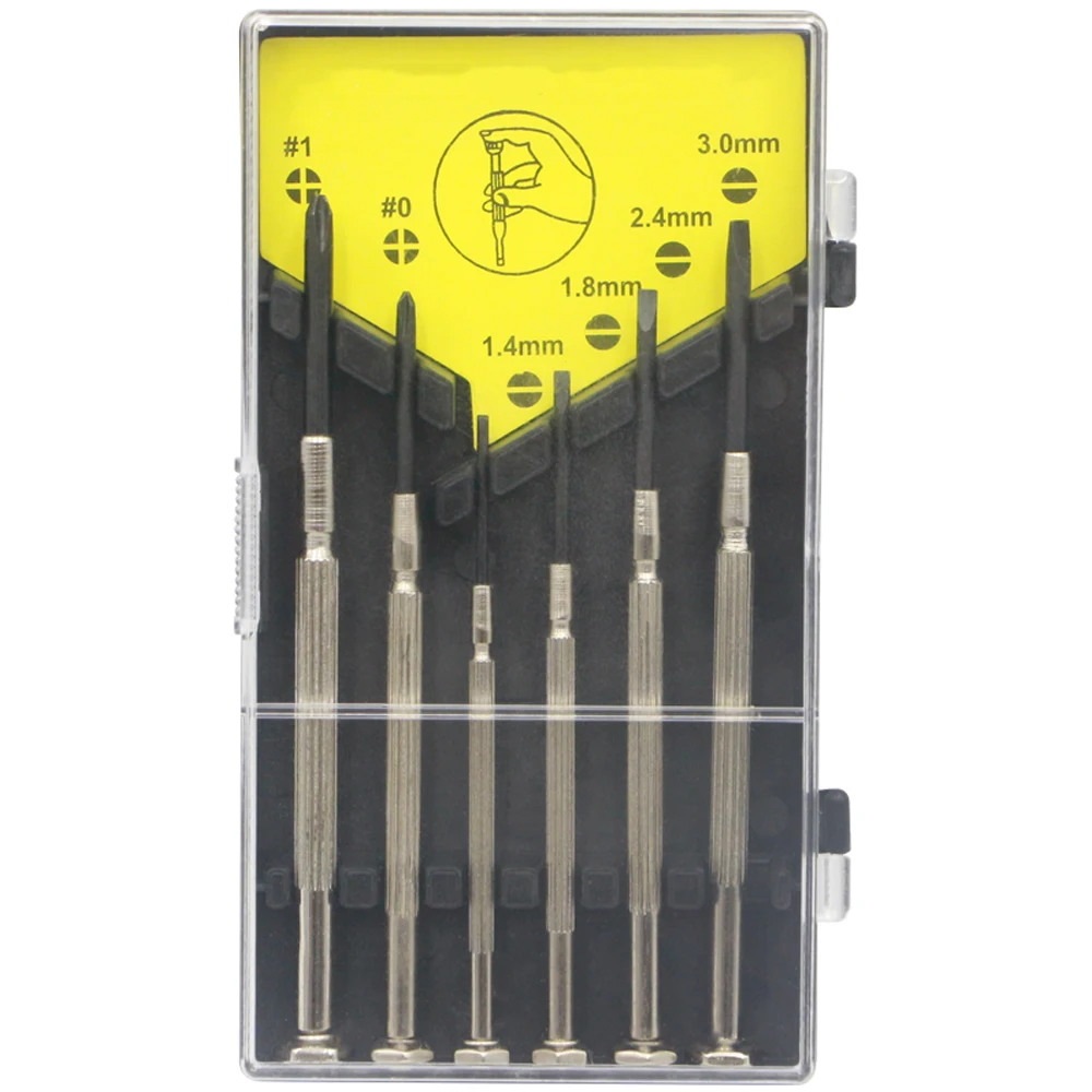 

6pcs/lot Precision Pen Screwdriver Set Repair Tools Kit Phone Repair Tool Multifunctional suit Carbon steel bit