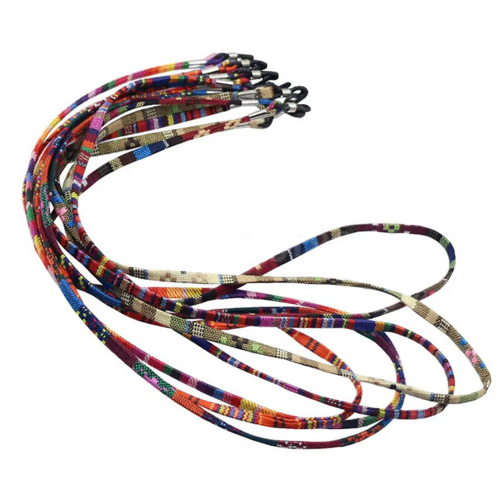 Многоцветные Солнцезащитные очки с ремешком для очков держатель ожерелье из