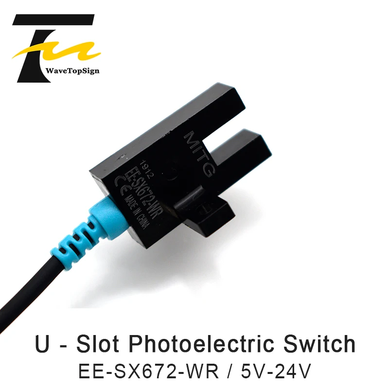 WaveTopSign U паз фотоэлектрического переключателя EE SX672 WR индукционный выключатель