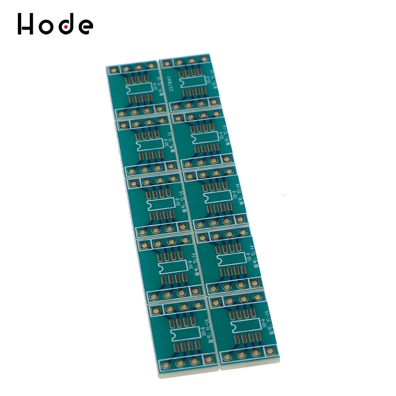 10 шт. НОВЫЙ SOP8 /TSSOP8 К DIP8 Pinboard SMD для DIP адаптера AD797 OPA627 M59|Детали и аксессуары