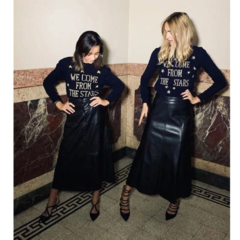 Женский трикотажный свитер Cosmicchic с длинным рукавом из 100% шерсти | Женская одежда