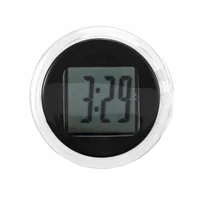 1pc universal motorcycle mini waterproof electronic clock precise motorcycle on board electronic watch electric vehicle clock