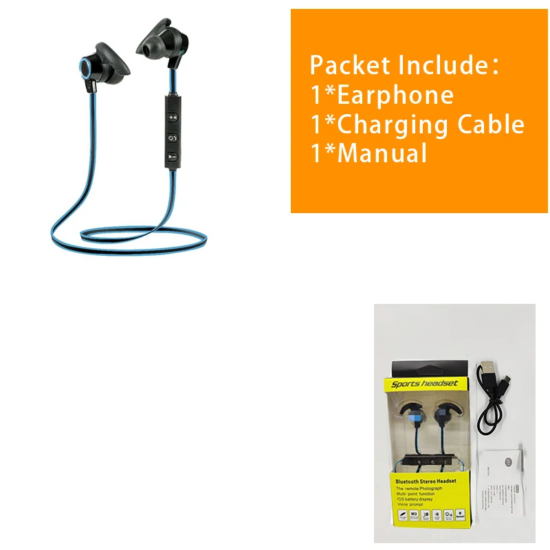 2 Новые магнитные аттракционы Bluetooth наушники спортивные наушники Fone De Ouvido для IPhone samsung Xiaomi Ecouteur Auriculares VS S530 - Цвет: 2