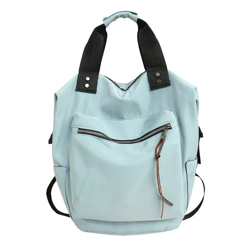 Нейлоновые рюкзаки для женщин повседневные девочек на плечо школьный рюкзак