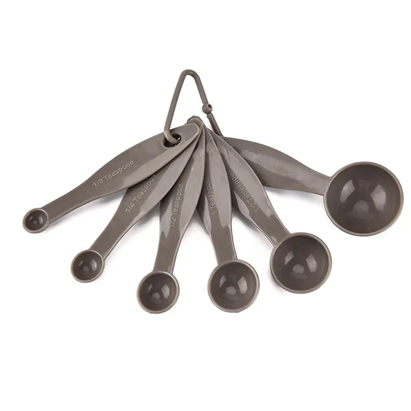 6 шт./компл. Кухня мерная ложка чайная Кофе Ложка для сахара Пособия по кулинарии
