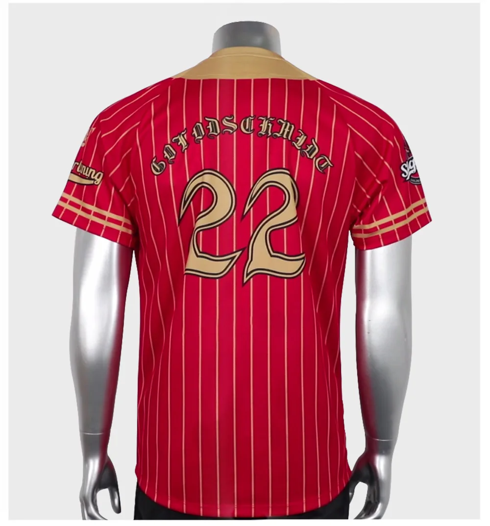 Дизайн мужские бейсбольные рубашки Camisetas Beisbol дышащая бейсбольная командная рубашка Заказная сублимационная белая бейсбольная майка