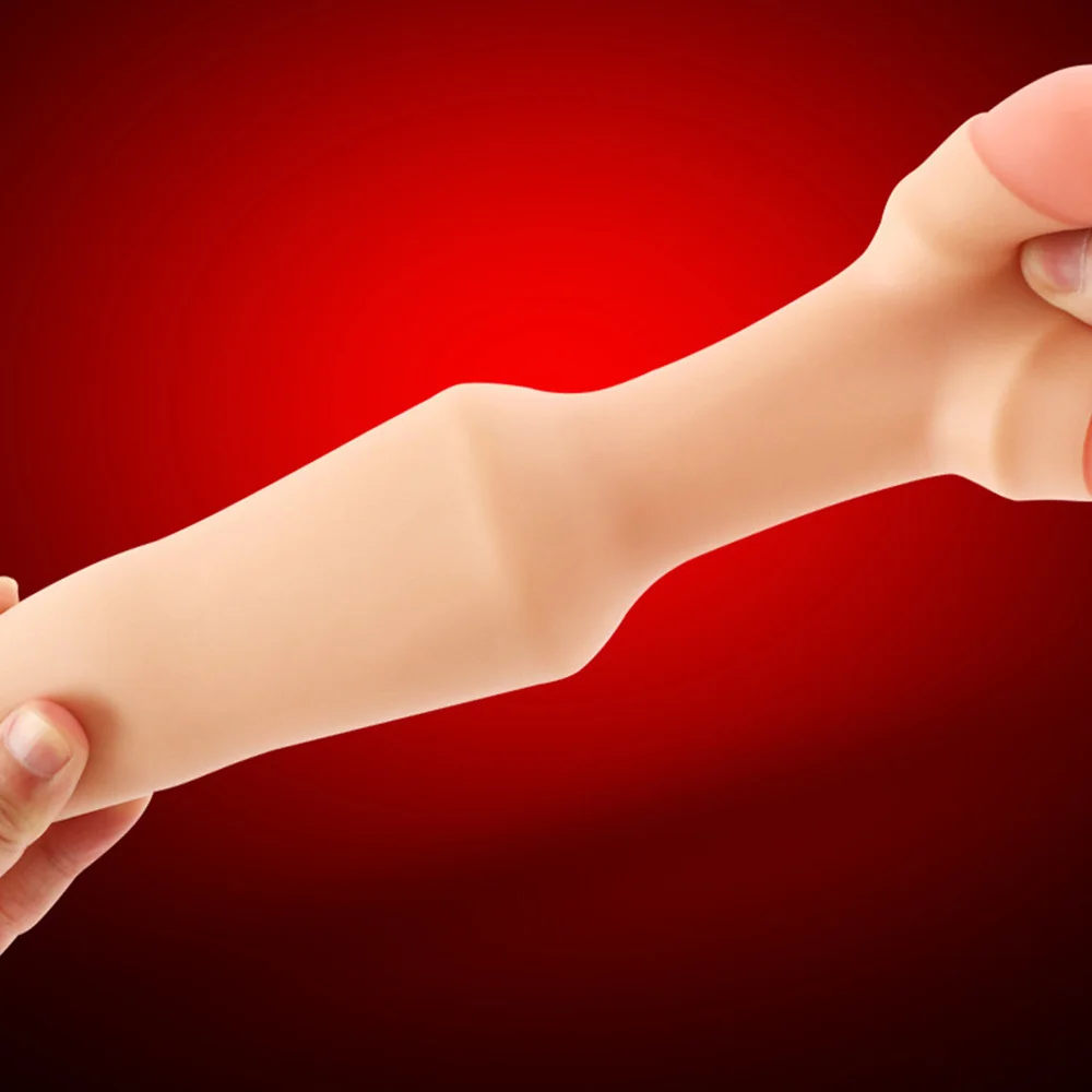 Силиконовый фаллоимитатор больших размеров Анальная пробка бусины Массаж