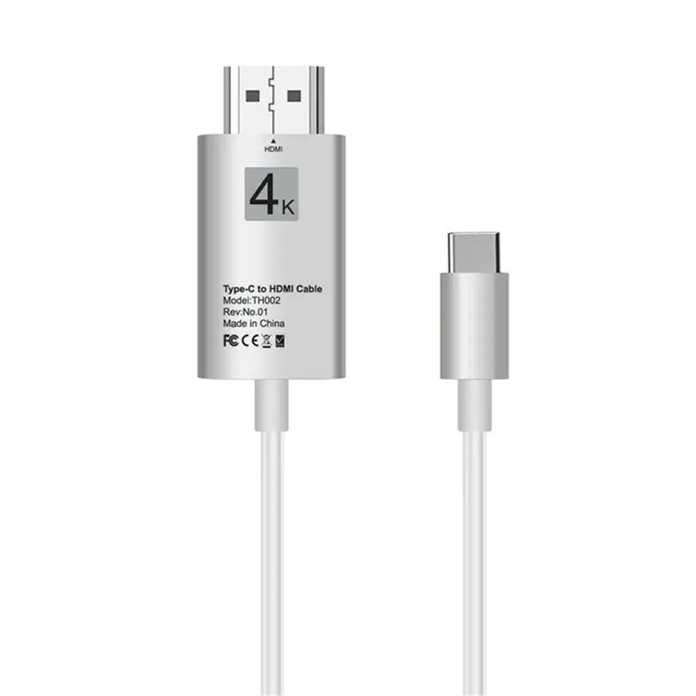 Переходник типа C на HDMI type-C USB3.1 USB-C 4K 2K Кабельный адаптер-переходник для Samsung Galaxy