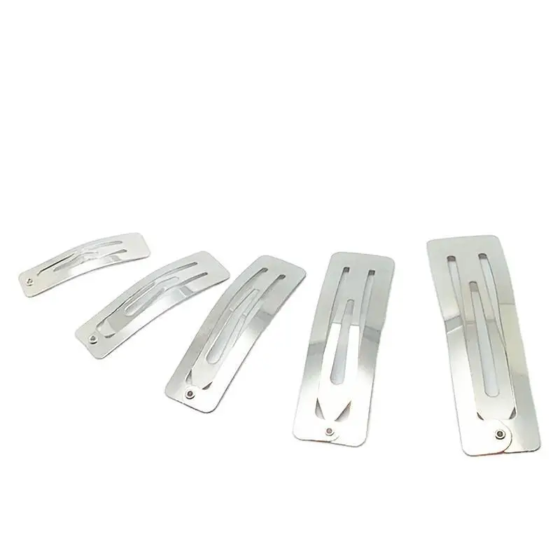 500 шт. квадратные металлические ВВ клипсы DIY заколки для волос заколка женщин