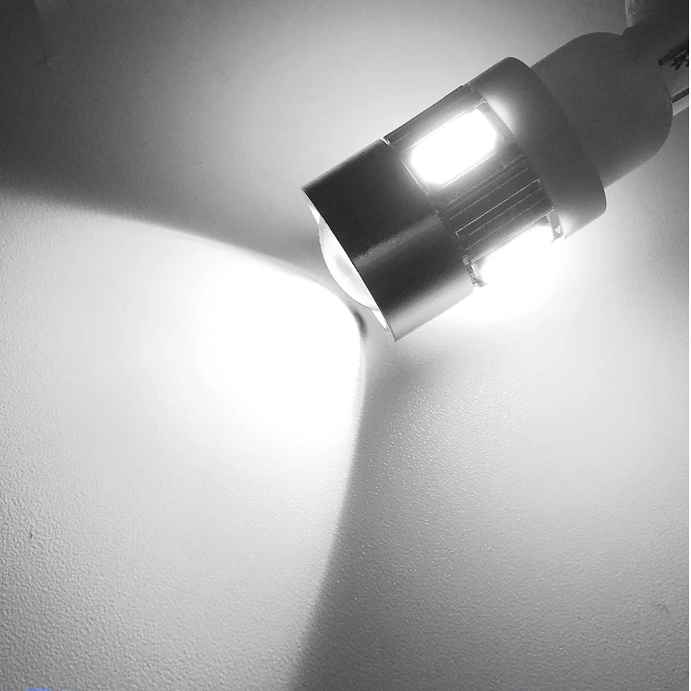 2 шт. Автомобильные светодиодные Ксеноновые лампы T10 W5W 6SMD 5630|interior light|t10 interiorw5w 2pcs |
