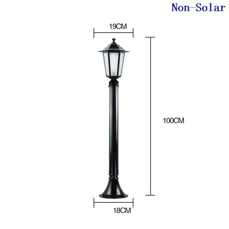 Jalan Style Bouwlamp Iluminador Jardin Straatverlichting напольный Sokak Lamba Off Lamp Uliczna Led Плаза уличный