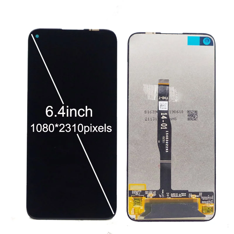 Оригинальный ЖК-дисплей для HUAWEI P40 Lite сменный экран с рамкой Nova 6 SE | Мобильные