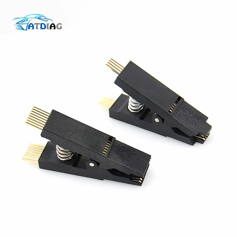 Программатор, тестовый зажим ing, SOP8 SOP16 SOP SOIC 8 SOIC 16 SOIC8 SOIC16 SOIC8 DIP16 DIP 8 Pin DIP 16 Pin IC, тестовый зажим без кабеля - изображение