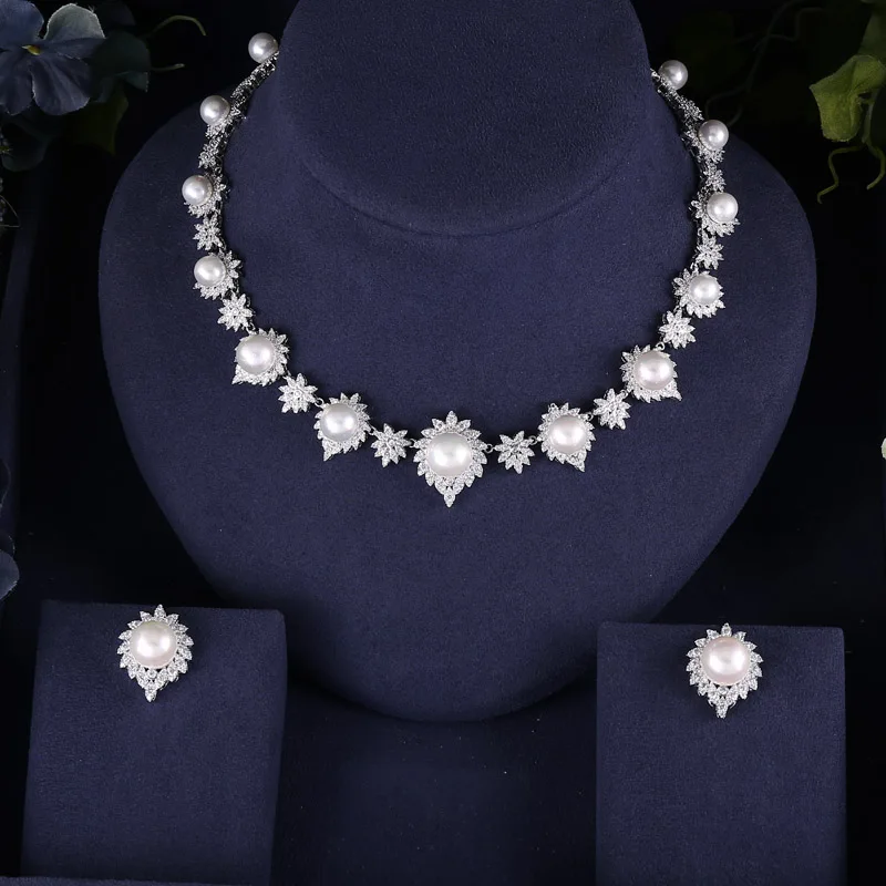 Janekelly нигерийские Свадебные циркония для женщин вечерние Роскошные Дубай