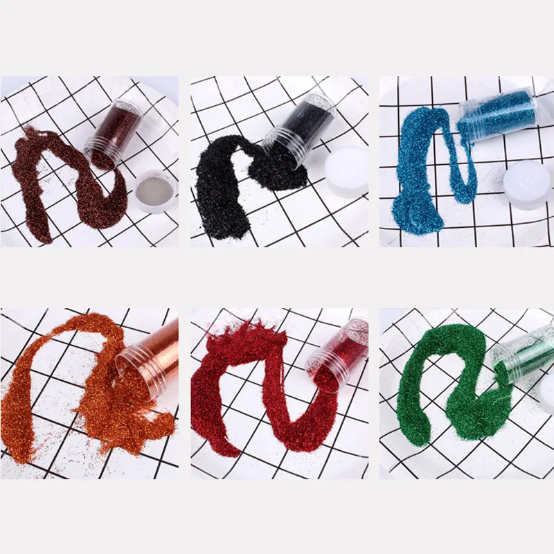 Блестящий порошок блестки золотой серебряный лазер для домашних животных