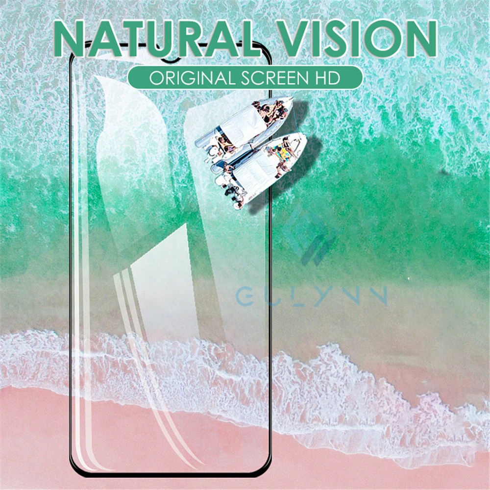 Закаленное стекло с полным покрытием для Huawei P Smart Z Plus Nova 5 5i 6 5T Y6 Y7 Y9 Prime Pro Защитное
