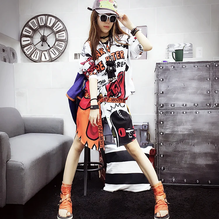 Стильная свободная повседневная одежда в стиле Харадзюку женская рубашка топы с