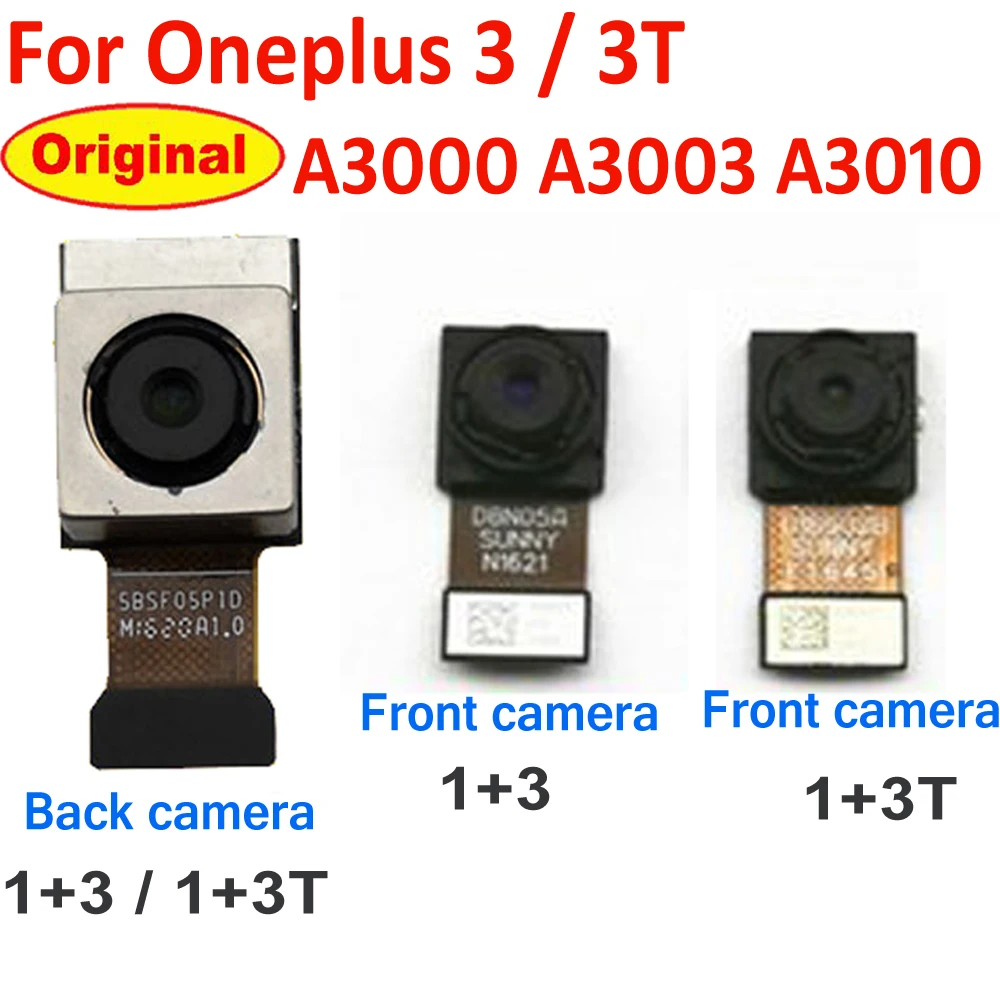 Оригинальная Рабочая основная и большая задняя камера гибкий кабель для OnePlus 3 3T