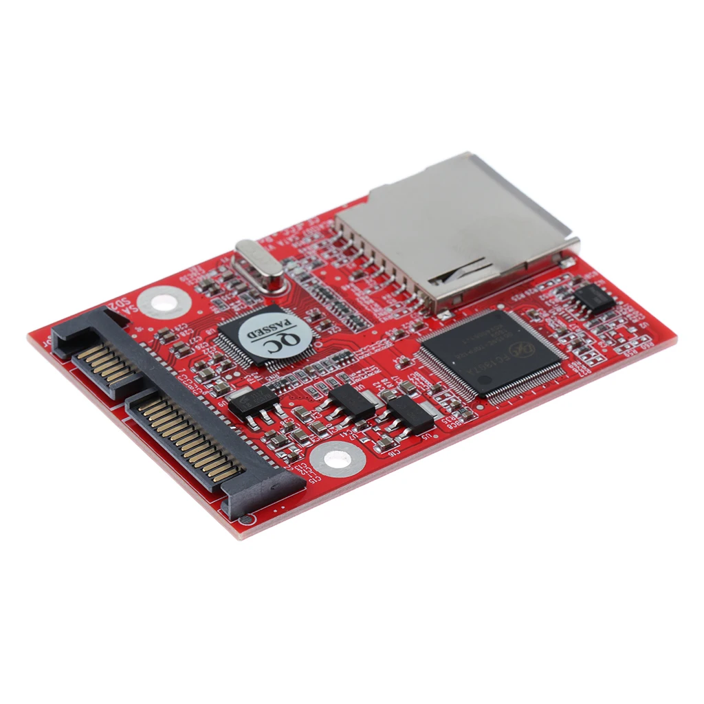 Для SD карты на SATA адаптер SDHC SDXC MMC карта памяти конвертер как HDD SSD твердотельный