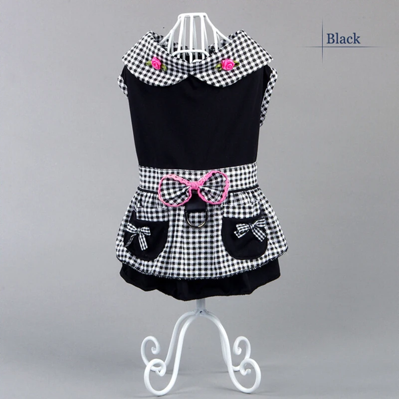 Щенок летняя хлопковая одежда для маленьких собак кошек платье модное питомцев