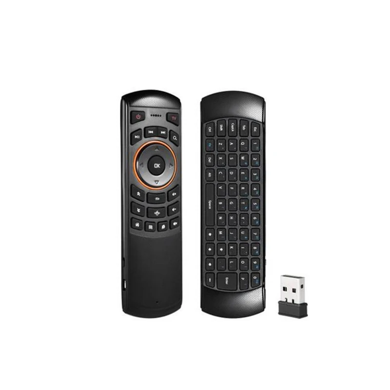 Беспроводная мини клавиатура QWERTY 2 4 ГГц Воздушная мышь ручной пульт