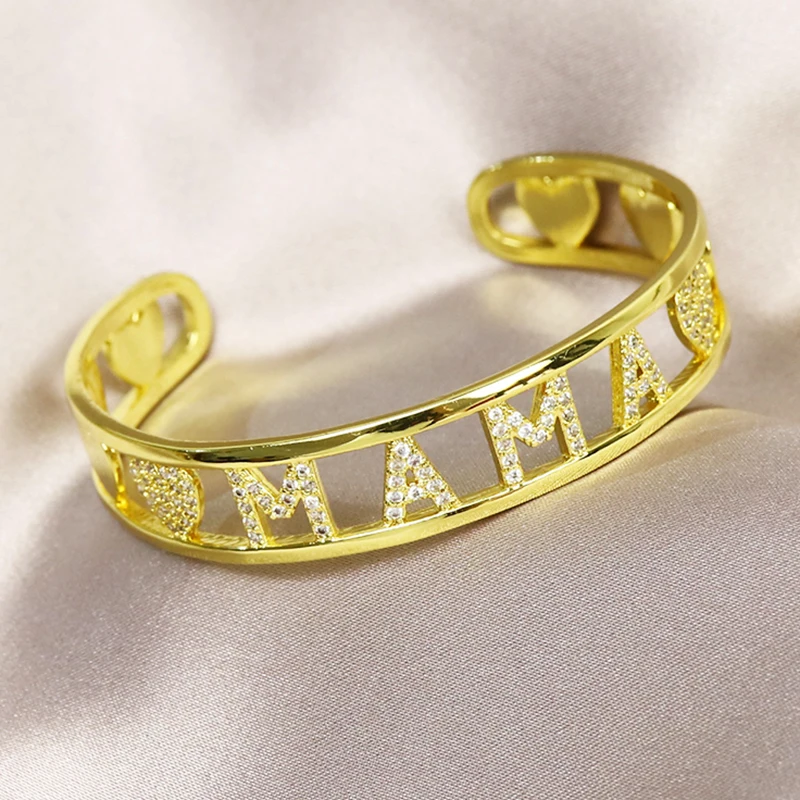 

5 Pcs Fashion zircon LOVE jewelry Bangle Crystal Bangle Bracelet Fashion Jewelry bangle jewelry Star Women bangle 8463