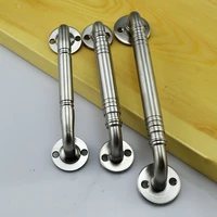 high quality stainless steel shower sliding door handle modern cabinet pulls knobs furniture hardware replacement parts