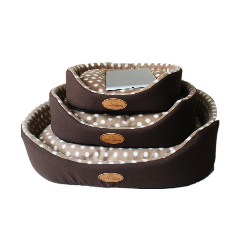 Мягкая флисовая кровать для собак теплый домик щенков и кошек подстилка домашних