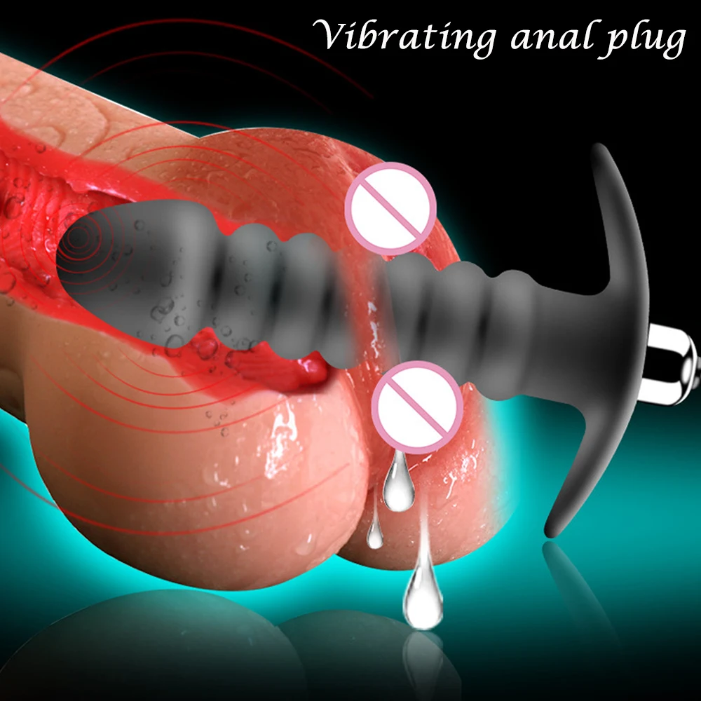 Секс игрушки Анальная пробка Вибрация для мужчин устройство мастурбации товары