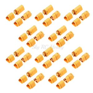 5 пар10 пар, Штекерный и гнездовой 3-полюсный разъем MT60 3,5 мм для радиоуправляемого квадрокоптера