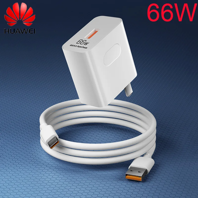 

Оригинальное зарядное устройство Huawei Mate 40 Pro, 66 Вт, SuperCharge USB 6A, кабель Type-C для Huawei Mate 40 Mate30 40 P40 P50 Pro Nova8 Se P30