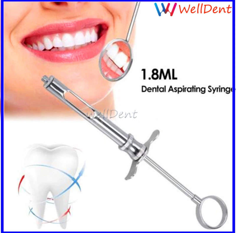 Стоматологический инжектор 1 8 мл аспирационный анестетический шприц