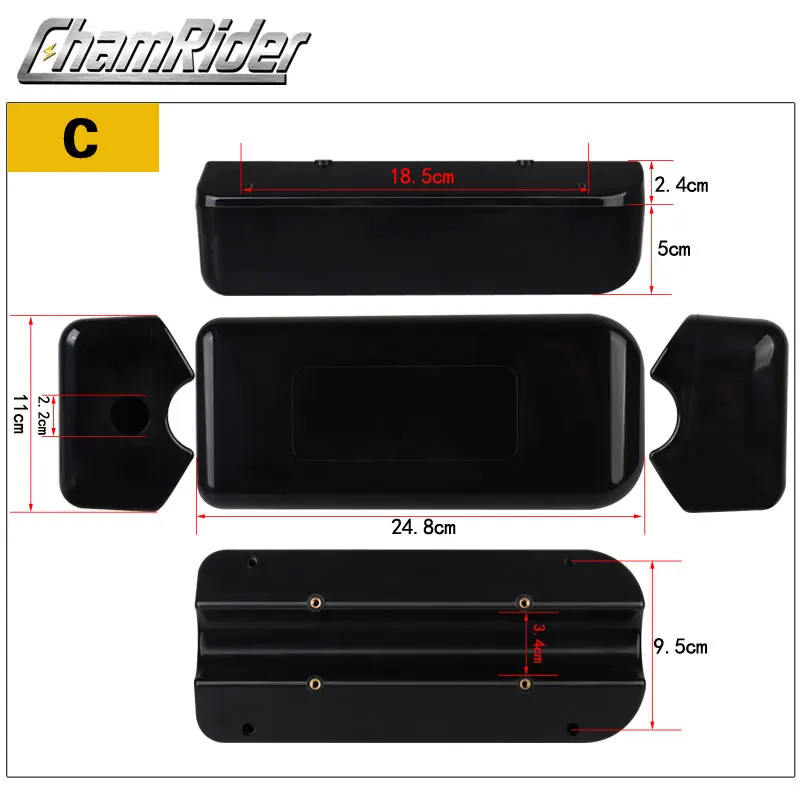 Контроллер для электрического велосипеда Чехол контроллер электровелосипеда