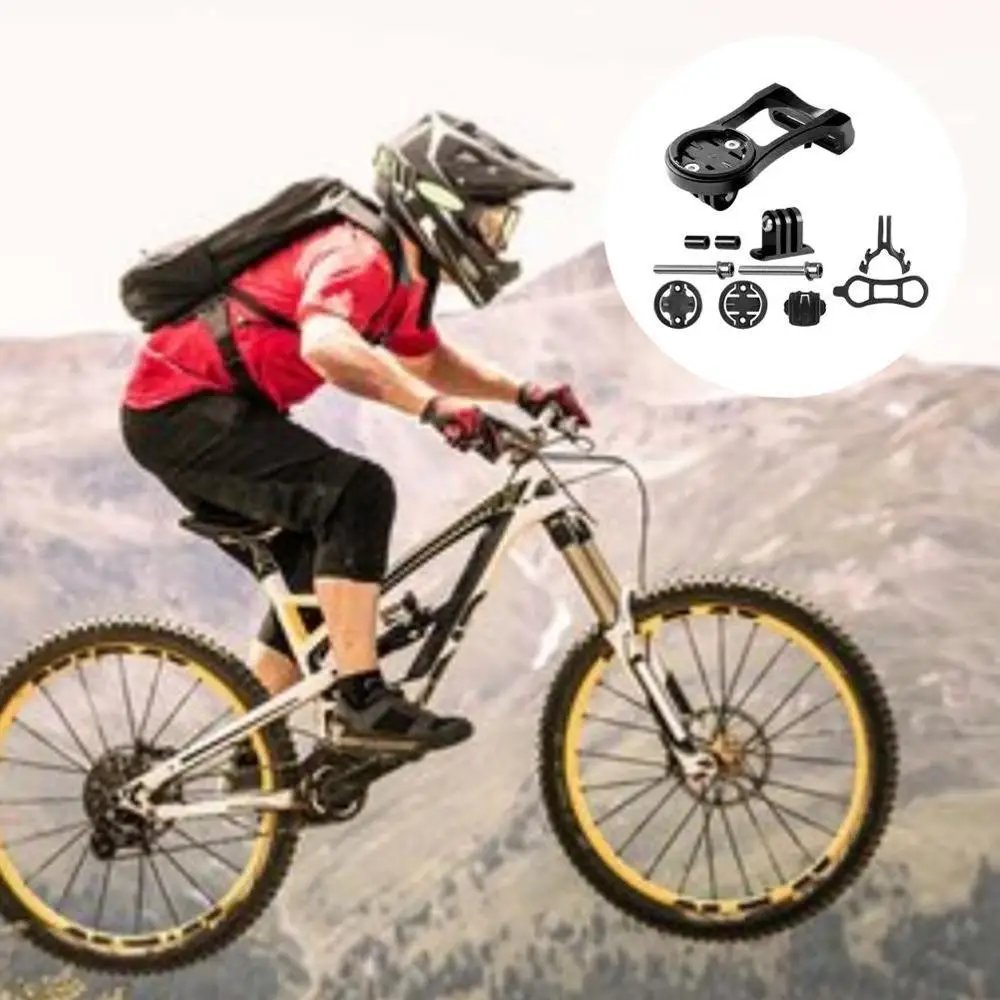 1 компл. MTB дорожный велосипедный компьютер камера Крепление Держатель передний