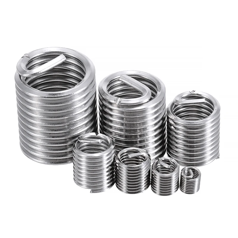 16 шт./компл. набор вставок с резьбой для саморезания и из стальной проволоки Набор