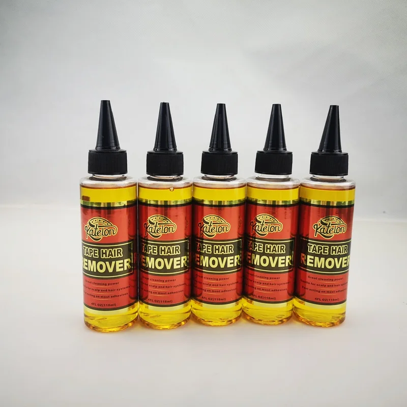 5pc remover Оптом и в розницу Katelon клей для парика клей и удалитель мужской парик/bobo парик/шапочка для волос клейкие ленты шарики клея для наращивания волос - Цвет: 5pc remover
