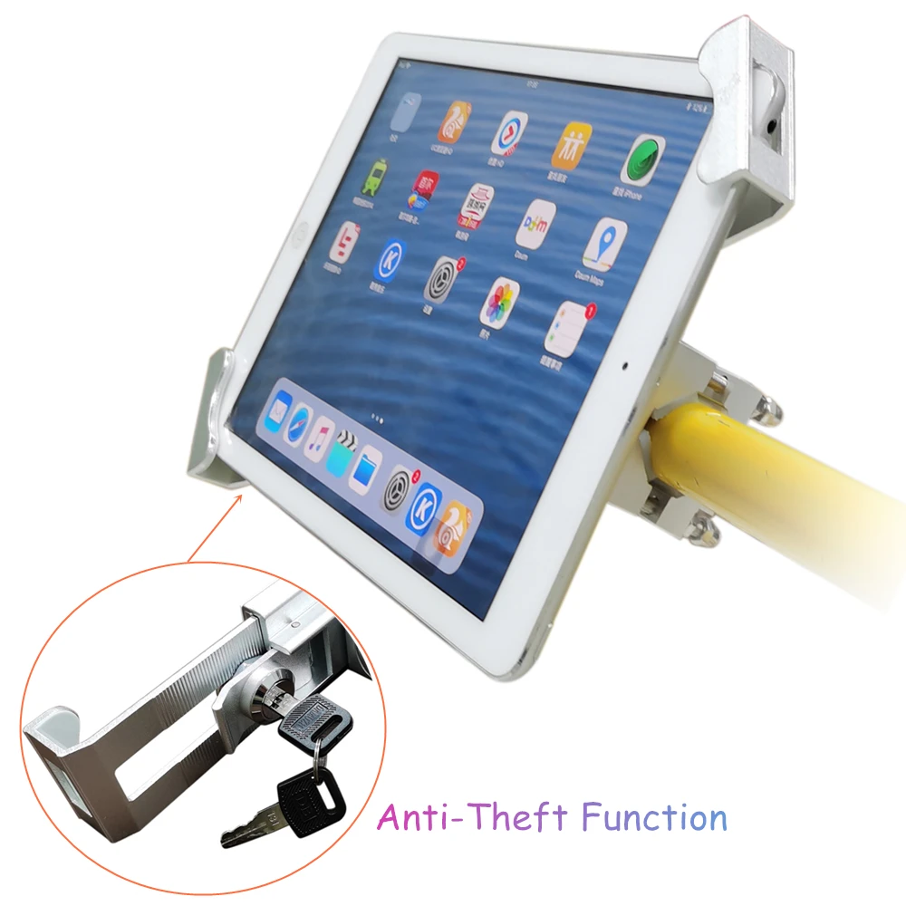 Противоугонная Подставка для планшета велосипеда и мотоцикла заблокированный