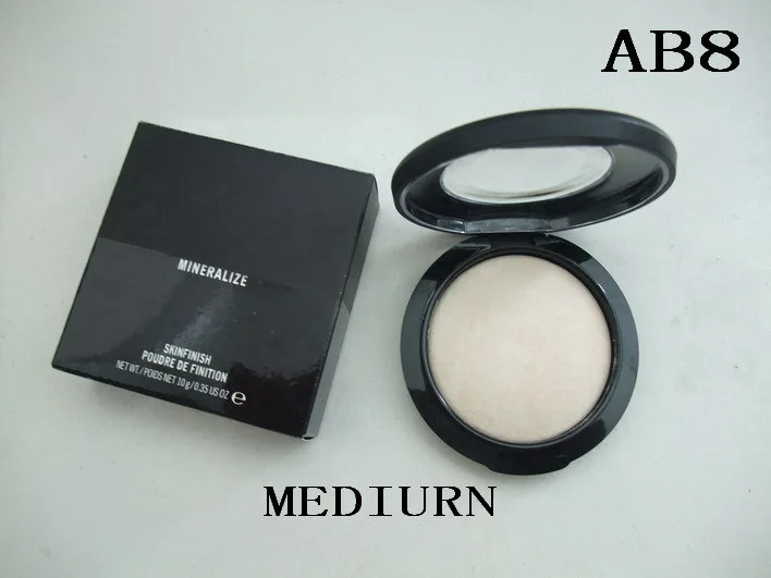 AB8 Макияж лица минерализация Skinfinish Poudre De Finition пудра мягкая нежная mc yg пудра 10 г - Цвет: AB8