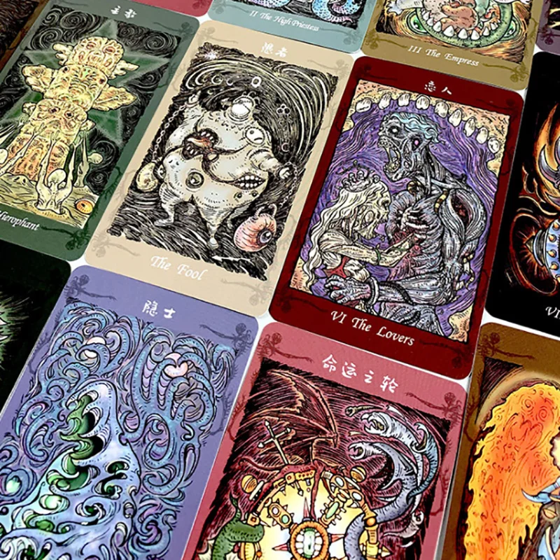 Карты Таро 23 шт./компл. настольная игра карт китайское/английское издание Matel Box |