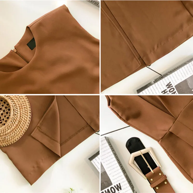 

Korean Elegant Ladies 2020 Summer Solid Jumpsuit Women Sashes Splice Wide Leg OL Macacao Feminino Egirl High Street Body Mujer