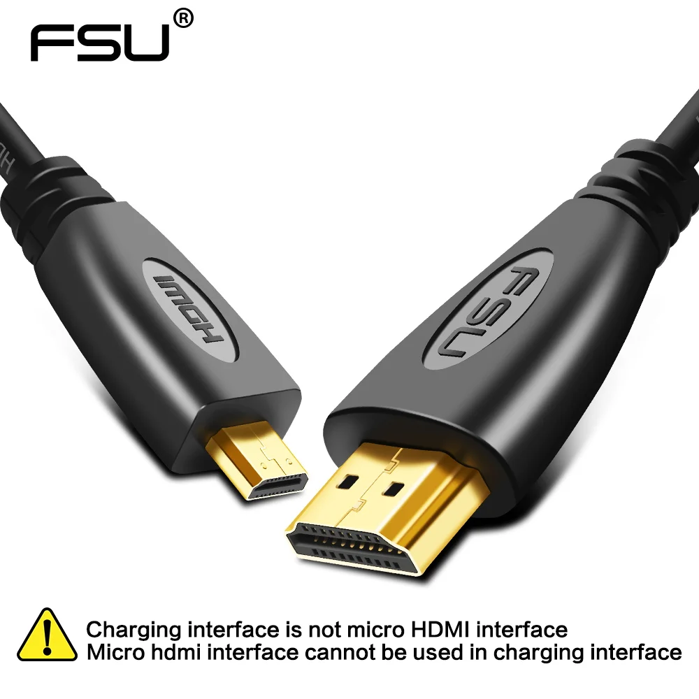 1 4 1080P Micro HDMI совместимый с позолоченный разъем для HDTV проектора плоской камеры м 5