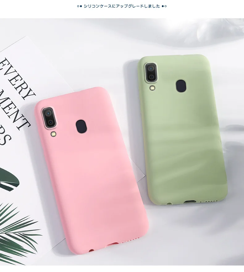 100 шт. для samsung A10 20 30 40 50 60 70 силиконовый чехол A20E жидкий силикон мягкий чехол M10 20 корпус для мобильного телефона, все включено M30