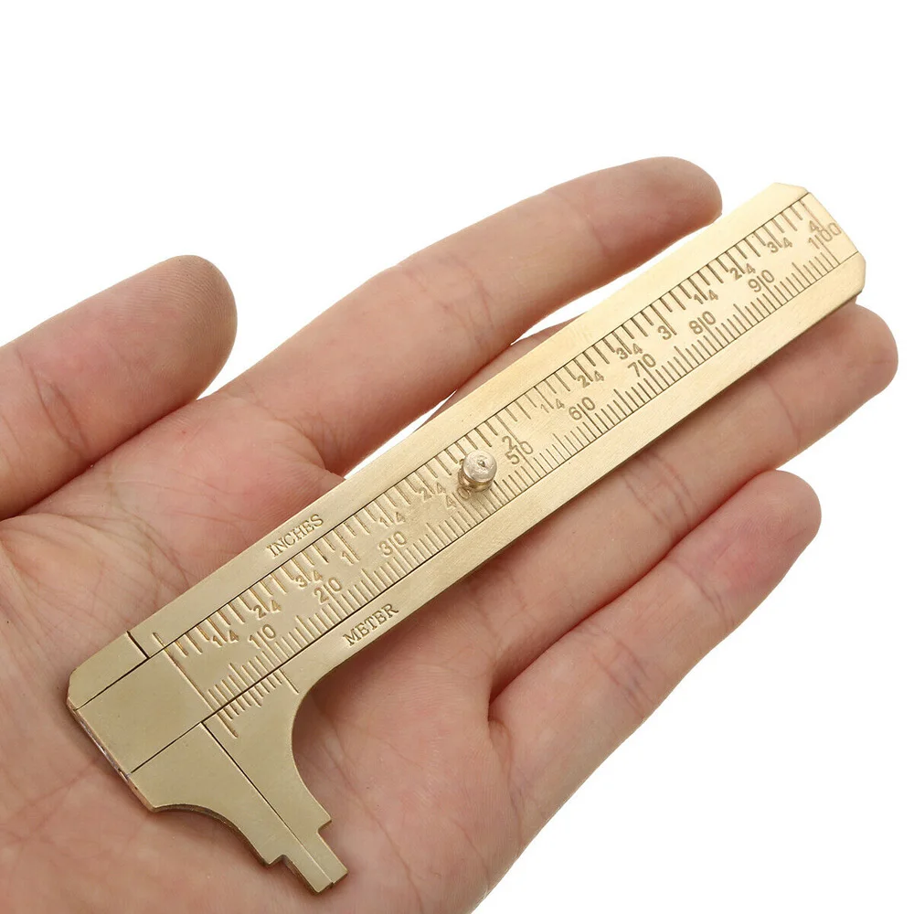 Измерительный калибр дюйм миллиметры портативный карманный инструмент для