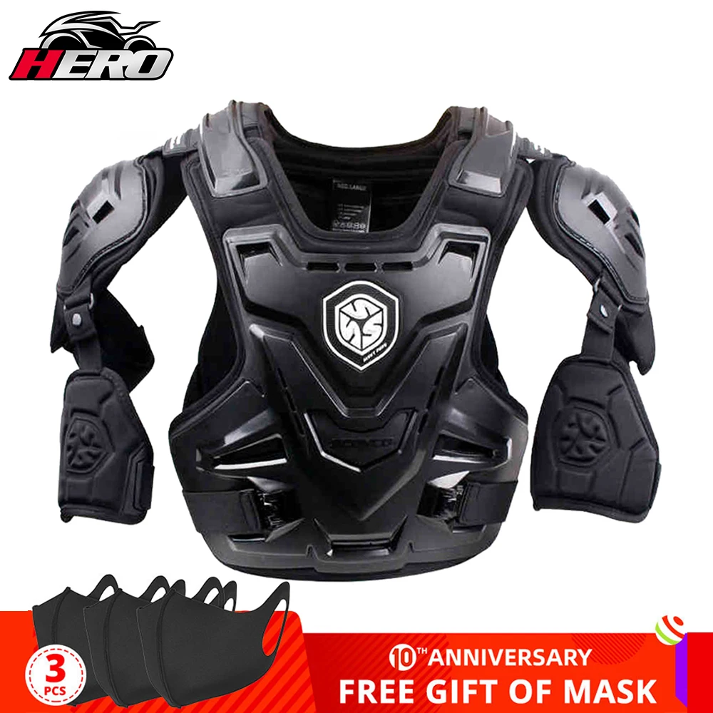 

SCOYCO CE Motorcycle Armor Motocross Chest Back Protector Armour Vest Motorcycle Jacket Racing Protective Body Guard MX Armor