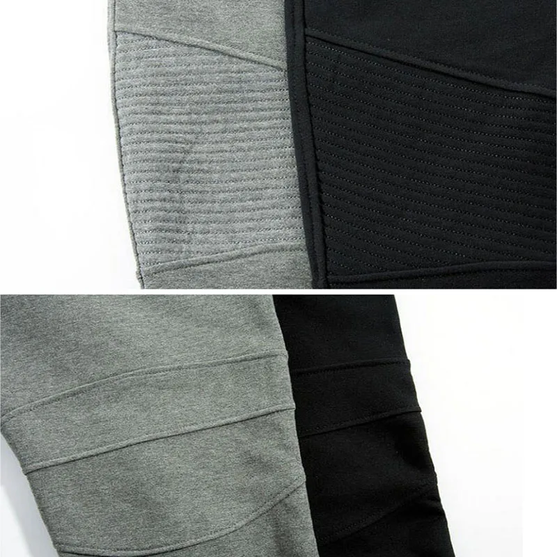 Джоггеры в стиле хип хоп спортивные штаны плиссированные простые мужские брюки