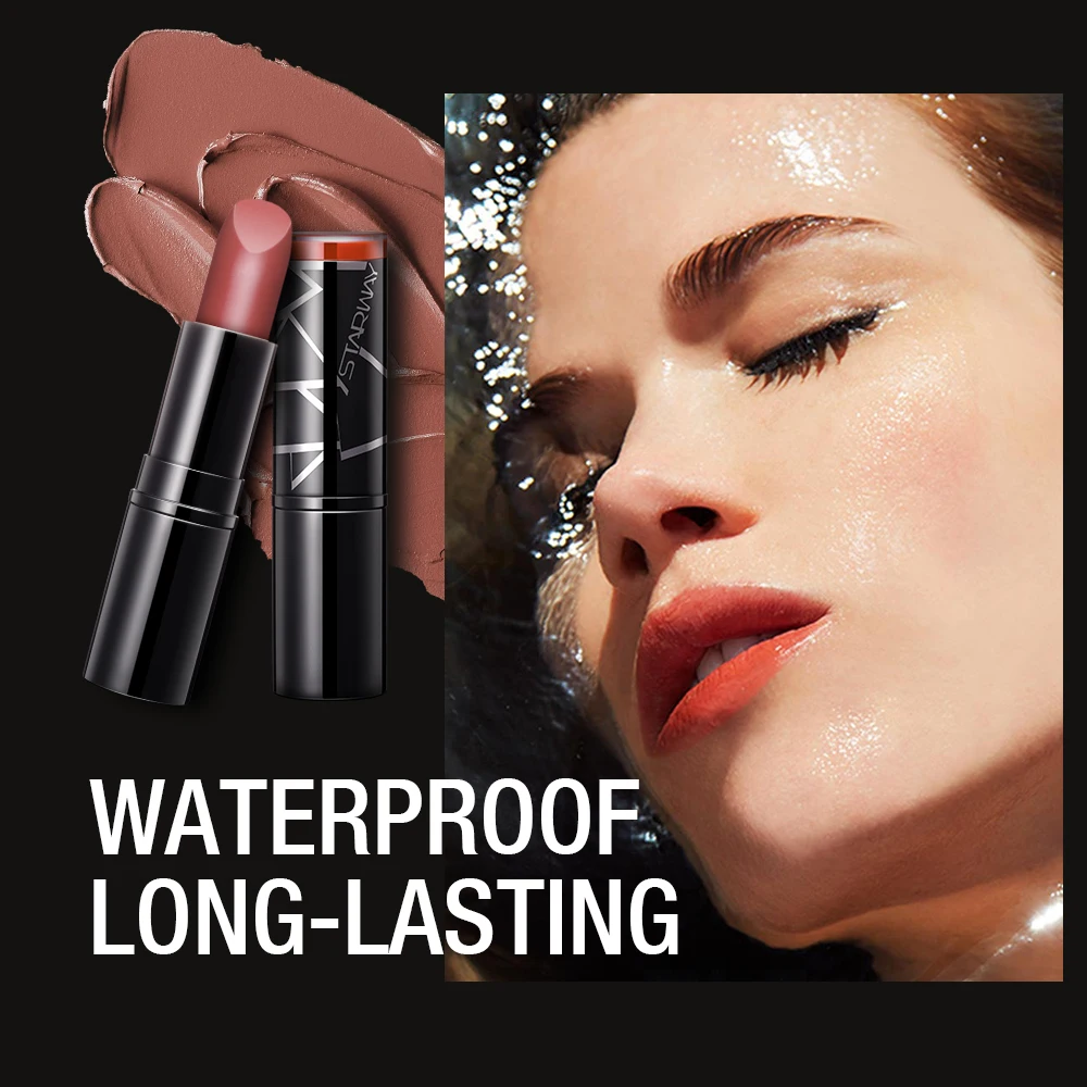 Матовая губная помада STARWAY матовая натуральная длинная прочная водостойкая