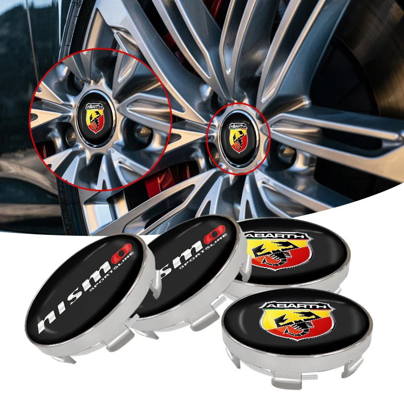 

4Pcs Car Wheel Center Hub Cap Car Decal Auto Badge Accessories For Mazda 3 5 6 323 626 CX-3 CX-4 CX-5 CX-7 Axela 6 7 RX8 RX6