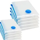 Мешки для вакуумного хранения одежды, домашняя органайзер для хранения одежды, запаянный вакуумный мешок для хранения, органайзер, тканевый мешок для экономии пылесосов