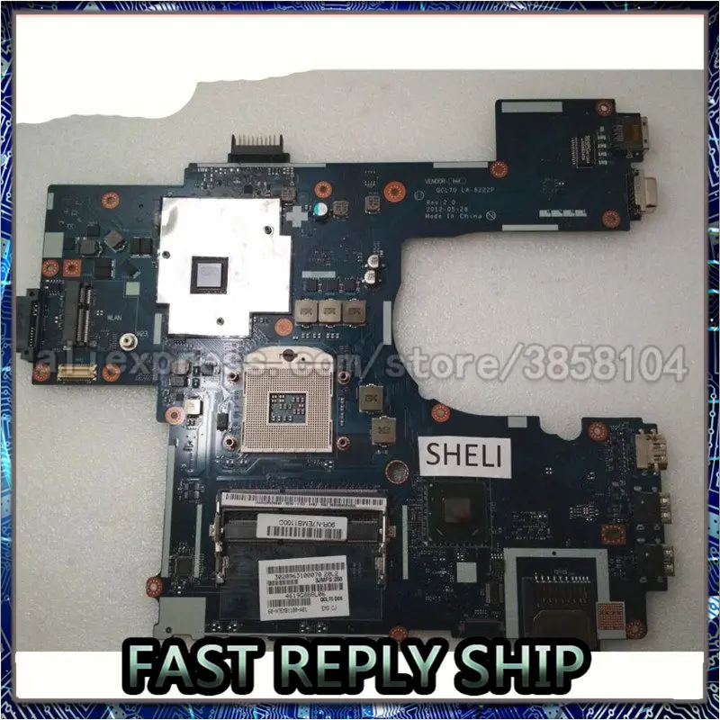 Материнская плата для ноутбука ASUS K75V K75VM K75VJ QCL70 LA-8222P с видеокартой GT630M 2G