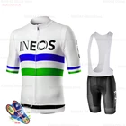 Командная футболка INEOS с коротким рукавом, командная команда 2021, Английский чемпион, дышащая Спортивная футболка для горных велосипедов, Мужская одежда для велоспорта